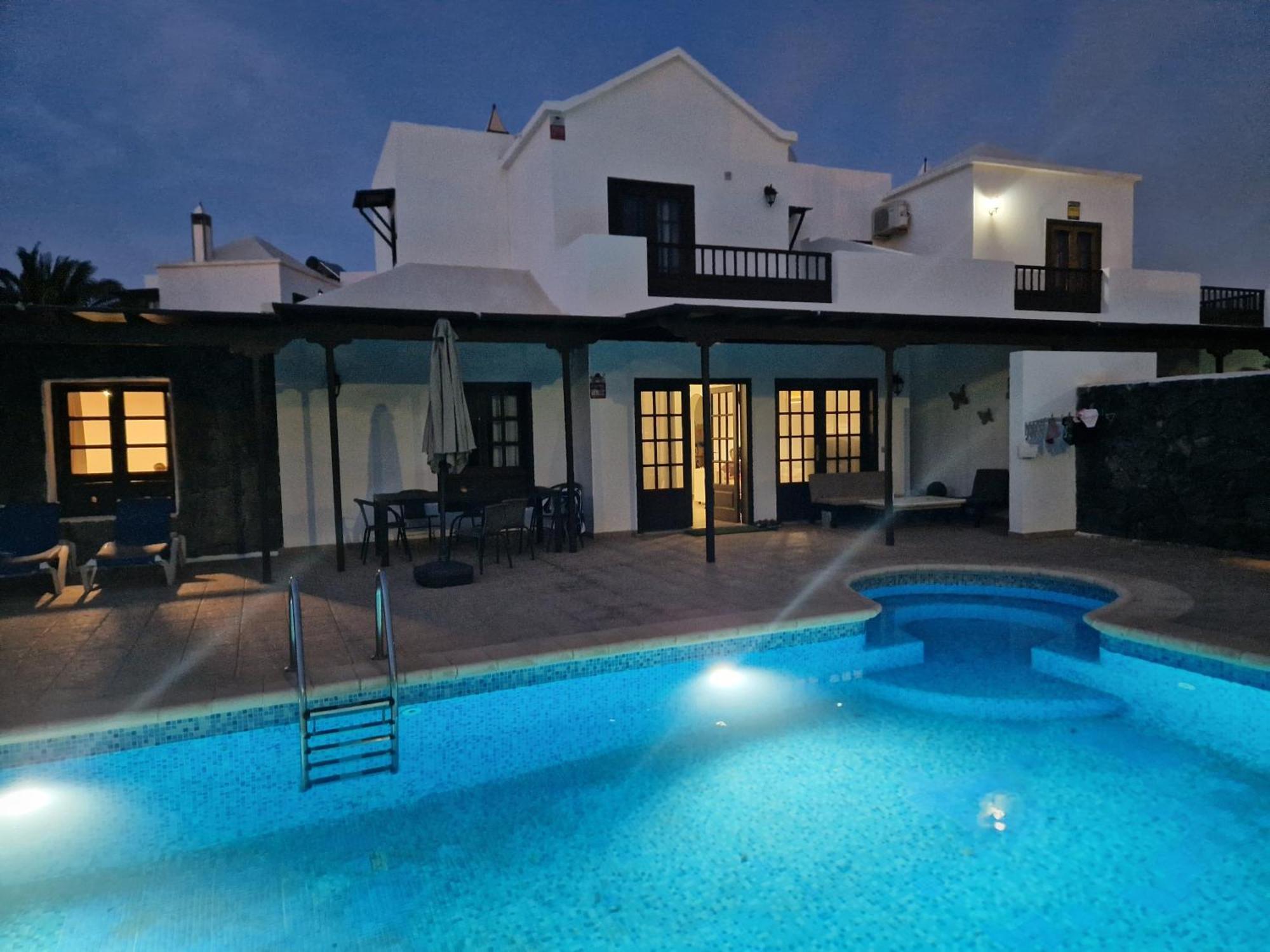 Villablanca Mar Heated Private Pool In A Charming Retreat Of Serenity Playa Blanca  Ngoại thất bức ảnh